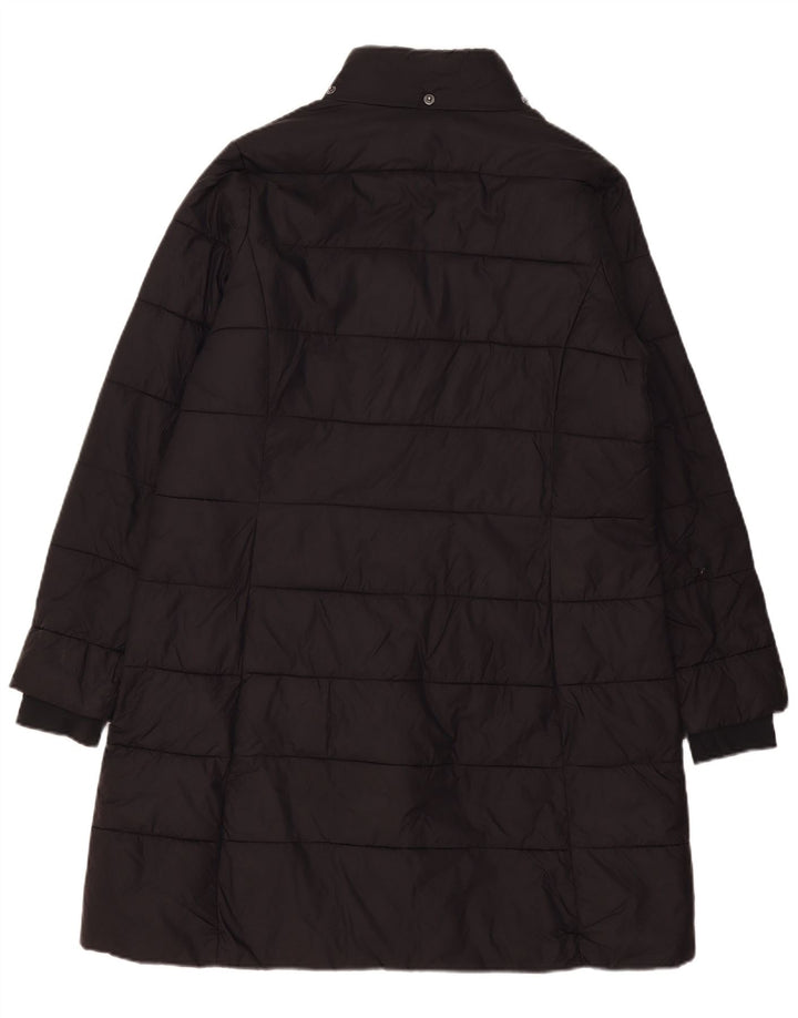 Damski płaszcz ocieplany Barbour UK 16, duży, czarny