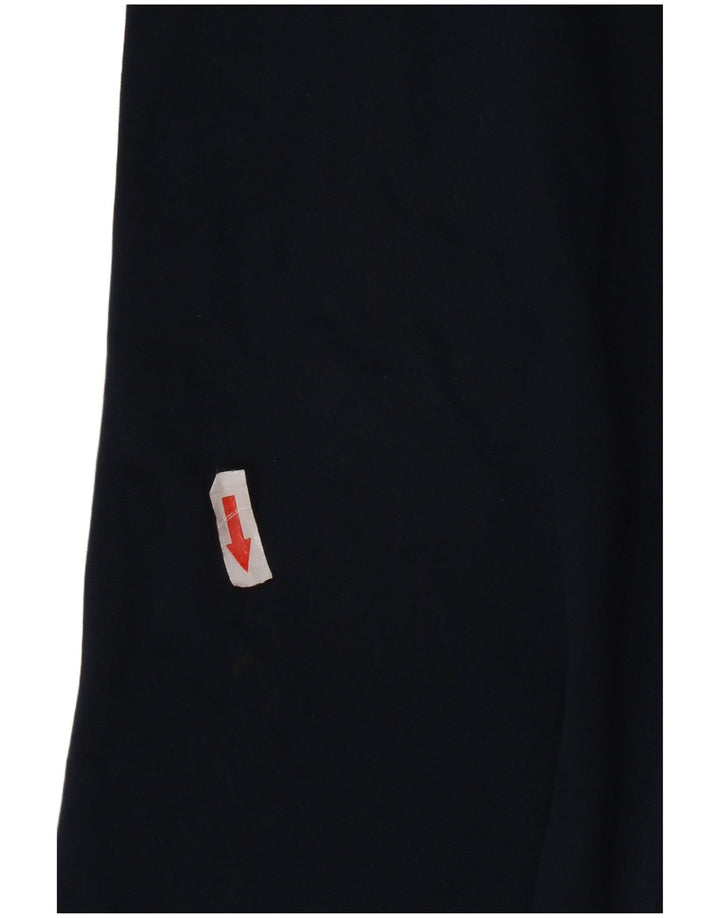 Adidas Męska bluza dresowa Top 2XL Granatowy poliester z blokami kolorów
