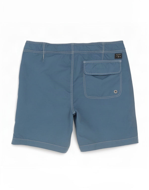 Woolrich Mens Swimming Shorts Large Blue Nylon