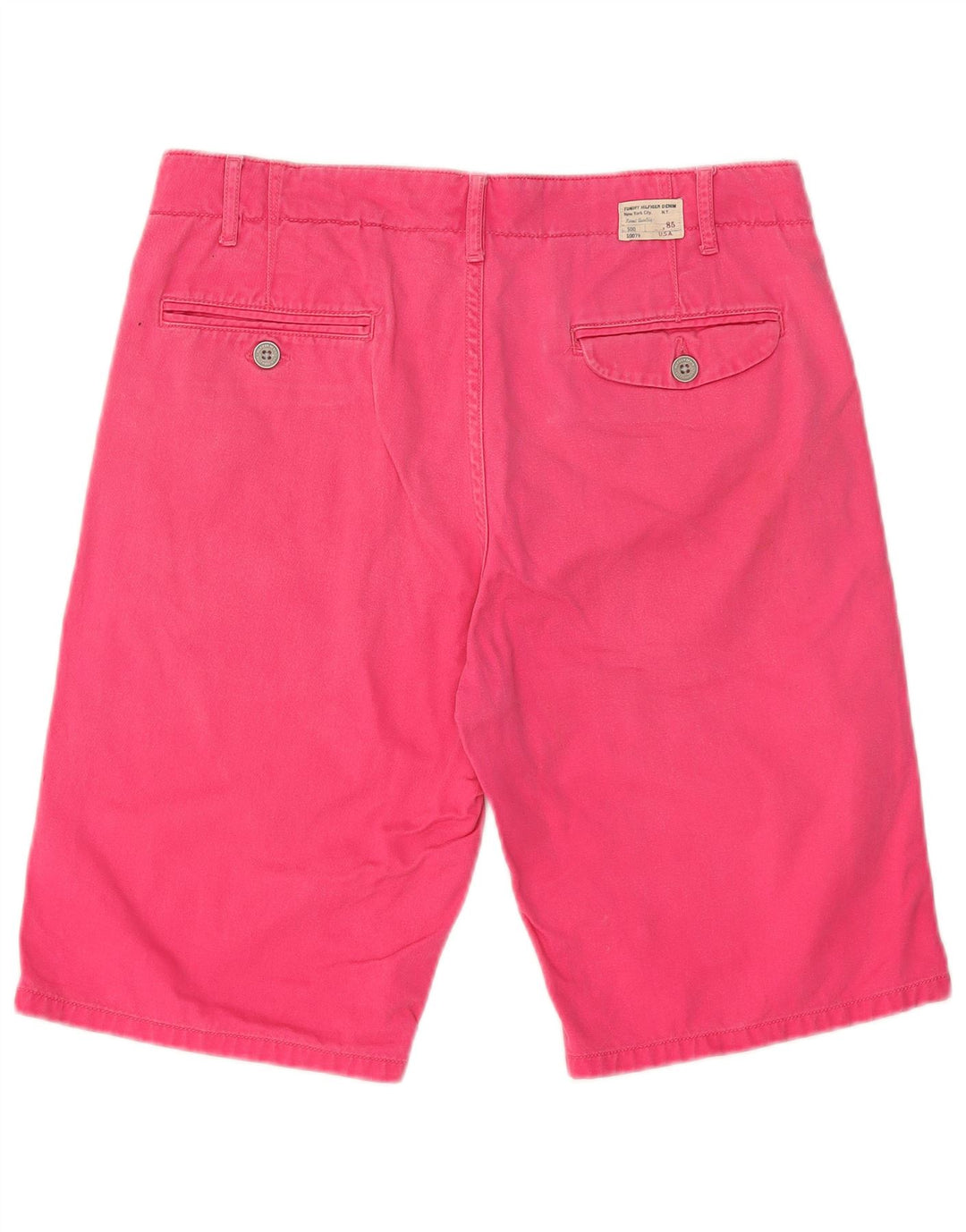 Męskie spodenki Chino Tommy Hilfiger W30 Średnioróżowy bawełniany
