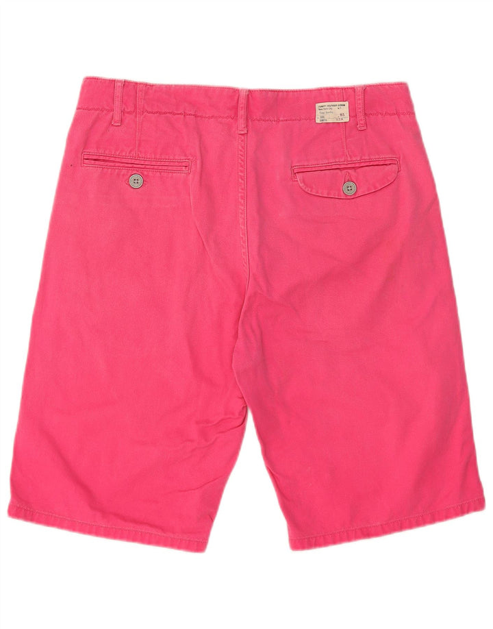 Męskie spodenki Chino Tommy Hilfiger W30 Średnioróżowy bawełniany