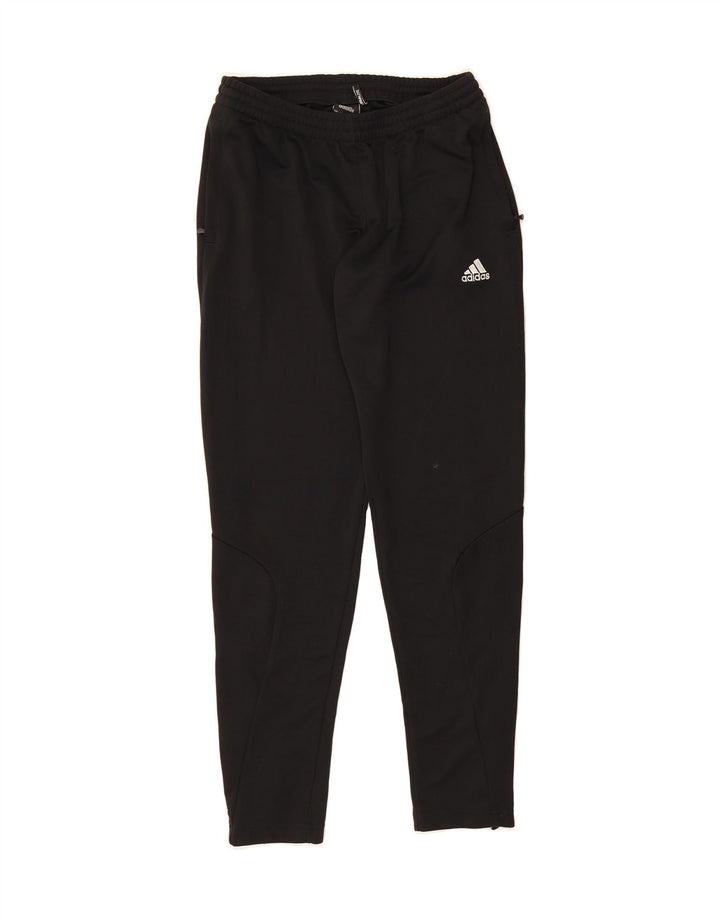 ADIDAS Womens Climalite Tracksuit Trousers UK 12/14 Medium  Black Vintage Adidas and Second-Hand Adidas from Messina Hembry 
