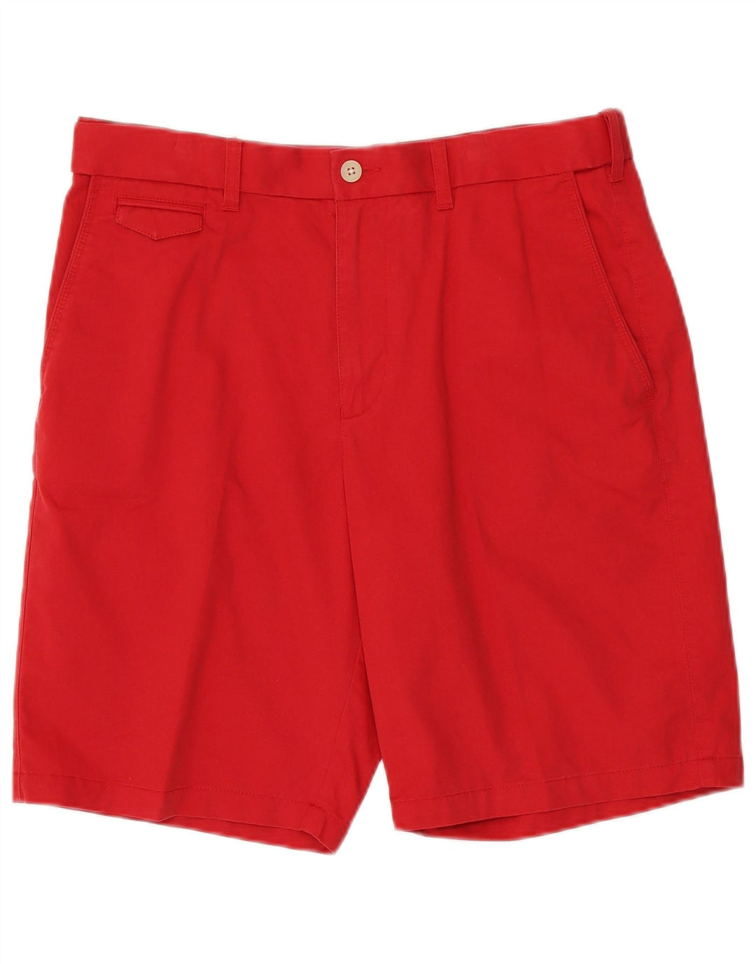 Męskie spodenki Chino Marks & Spencer W34, duże, czerwone, bawełniane