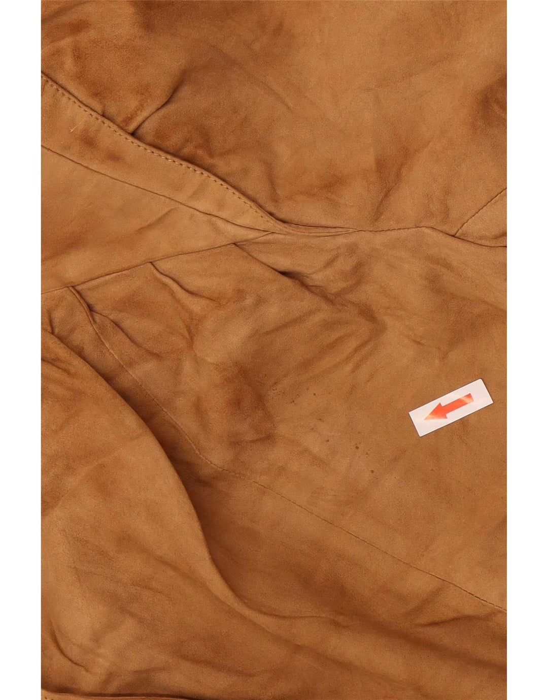Vintage damska zamszowa kurtka bomber IT 42 średniej beżowej skóry