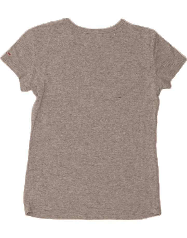 REPLAY Womens T-Shirt Top UK 18 XL Grey Vintage Replay and Second-Hand Replay from Messina Hembry 