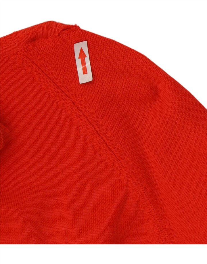 Sweter damski Zara, UK 12, średni czerwony, bawełniany