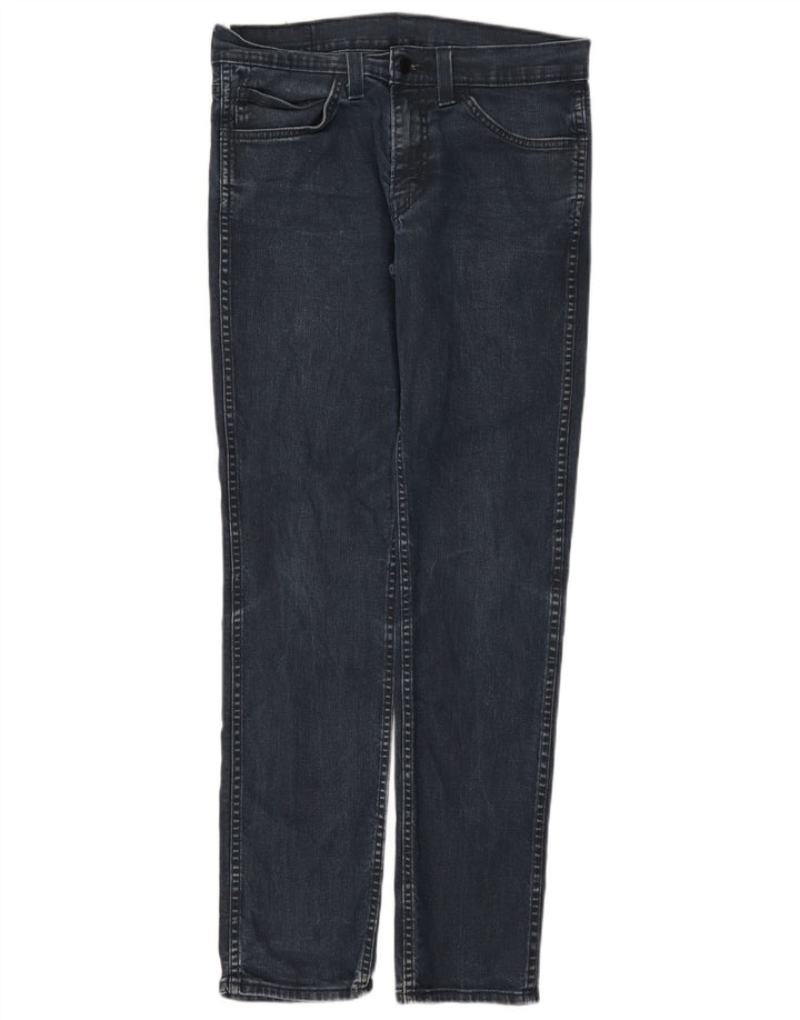 Męskie jeansy Levi's 511 Slim W31 L32 Granatowa bawełna