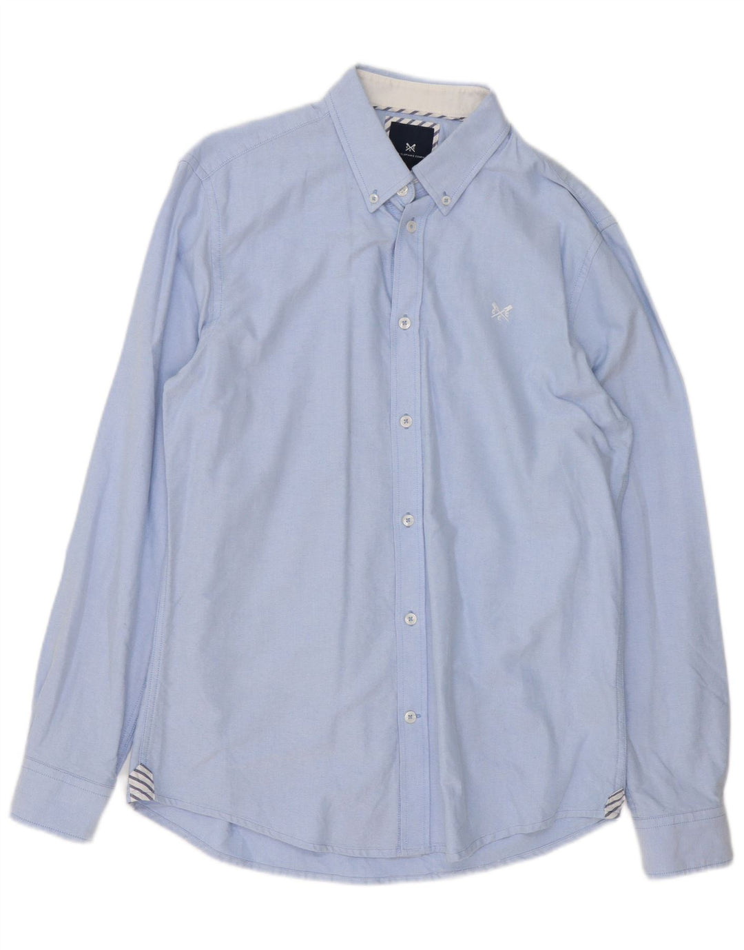 CREW CLOTHING Koszula męska slim fit, bawełniana, w kolorze średnioniebieskim