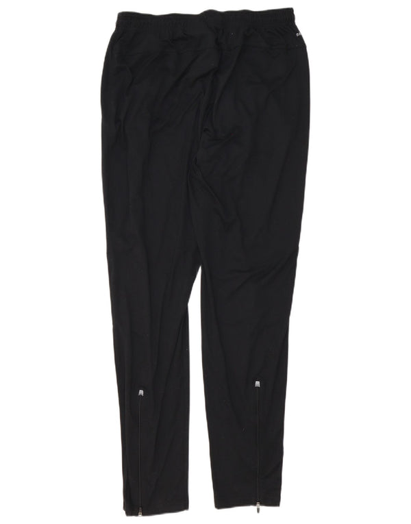 Męskie spodnie dresowe Nike Dri Fit, duże, czarne, poliestrowe