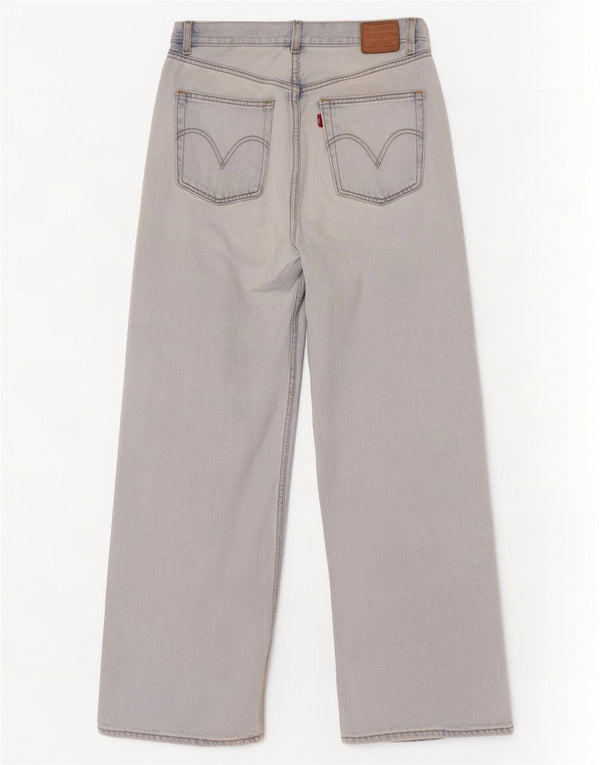 Damskie luźne dżinsy Levi's z wysokim stanem W31 L31, niebieska bawełna