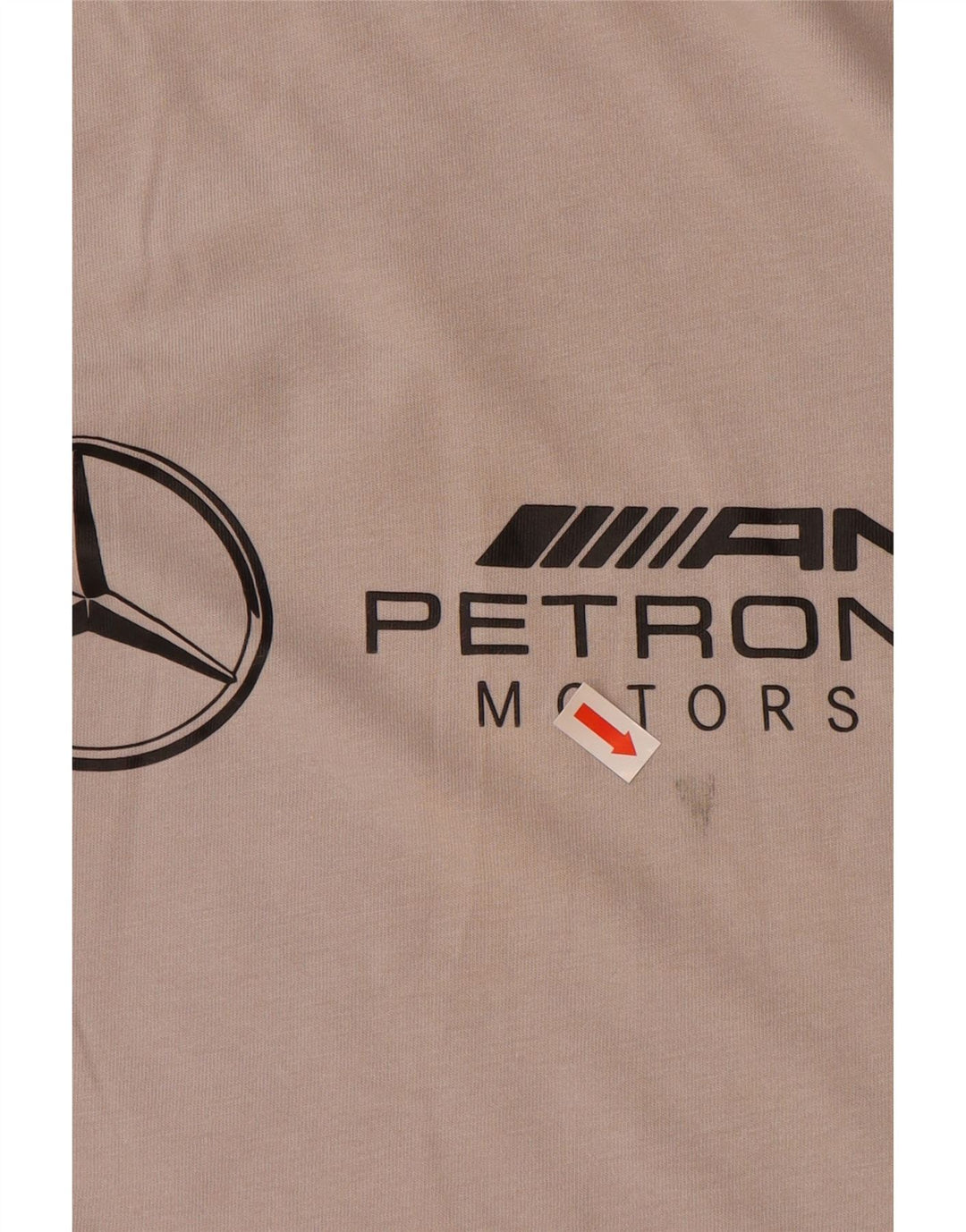 Męski T-shirt z grafiką PUMA, mały, szary, bawełniany