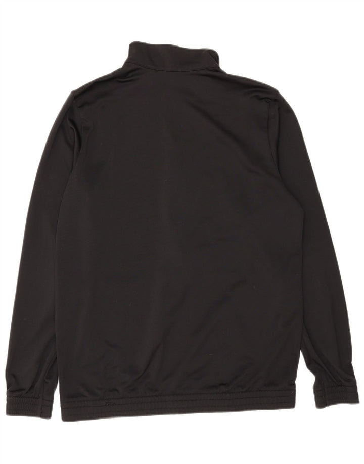 Dziewczęca bluza dresowa Adidas z grafiką, 15-16 lat, czarny poliester
