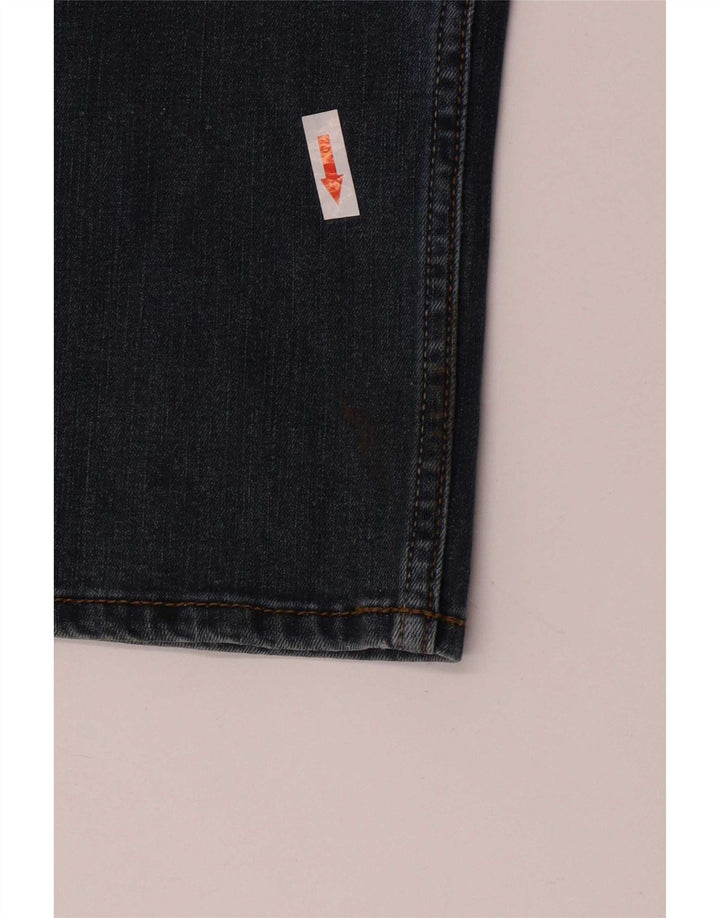 Męskie jeansy Wrangler Slim Straight W38 L30 Niebieskie