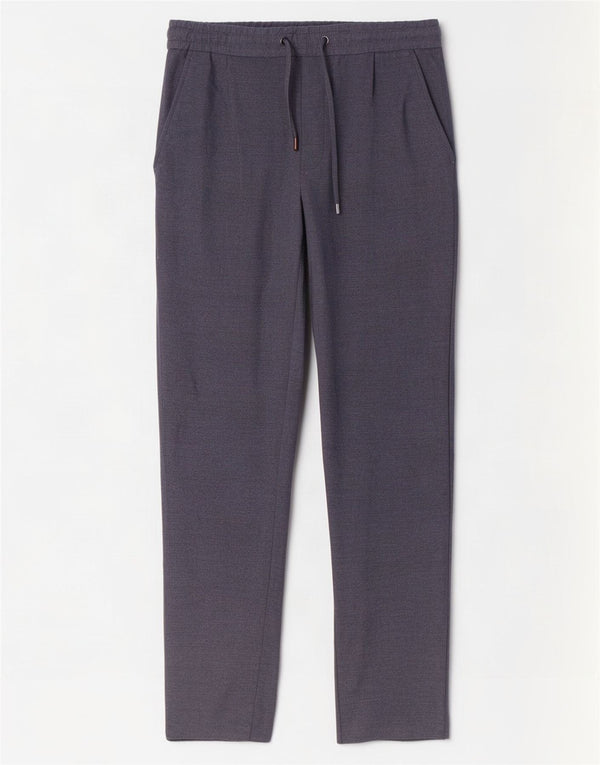 Męskie spodnie typu slim chino Zara, małe, W30 L30, granatowe, poliestrowe