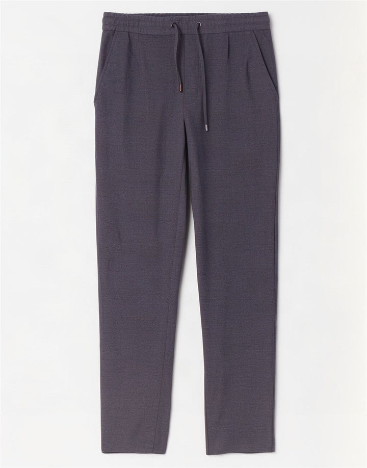 Męskie spodnie typu slim chino Zara, małe, W30 L30, granatowe, poliestrowe