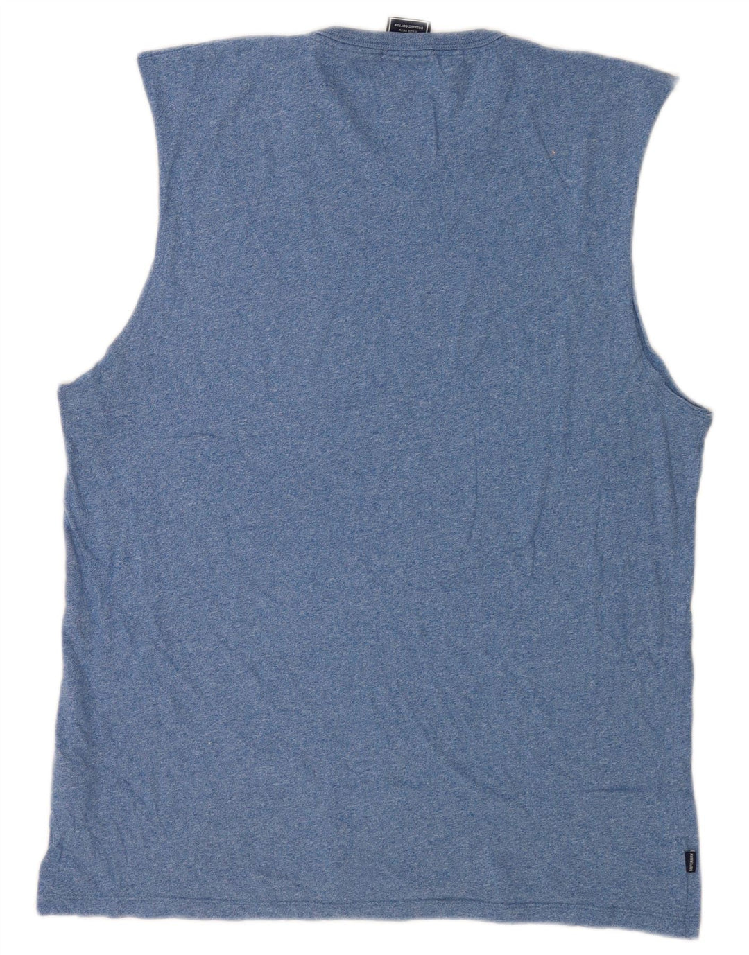 Męska kamizelka Superdry XL, niebieska, nakrapiana bawełna