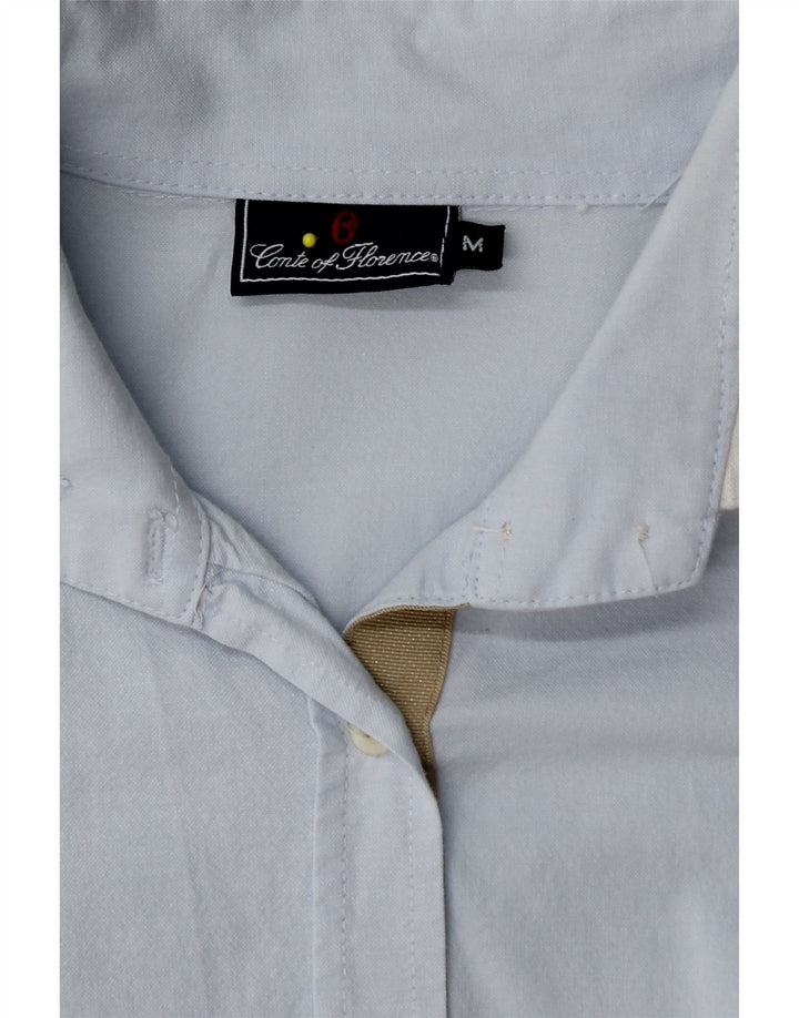 Koszula damska CONTE OF FLORENCE UK 12, średnia niebieska, bawełniana