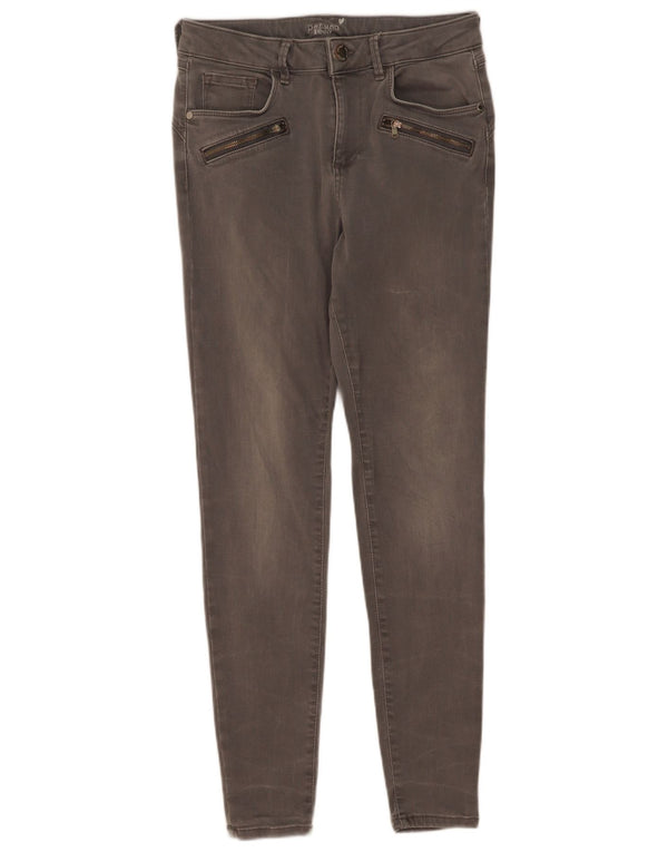 Marks & Spencer Damskie jeansy skinny UK 12 Medium W28 L30 Szara bawełna