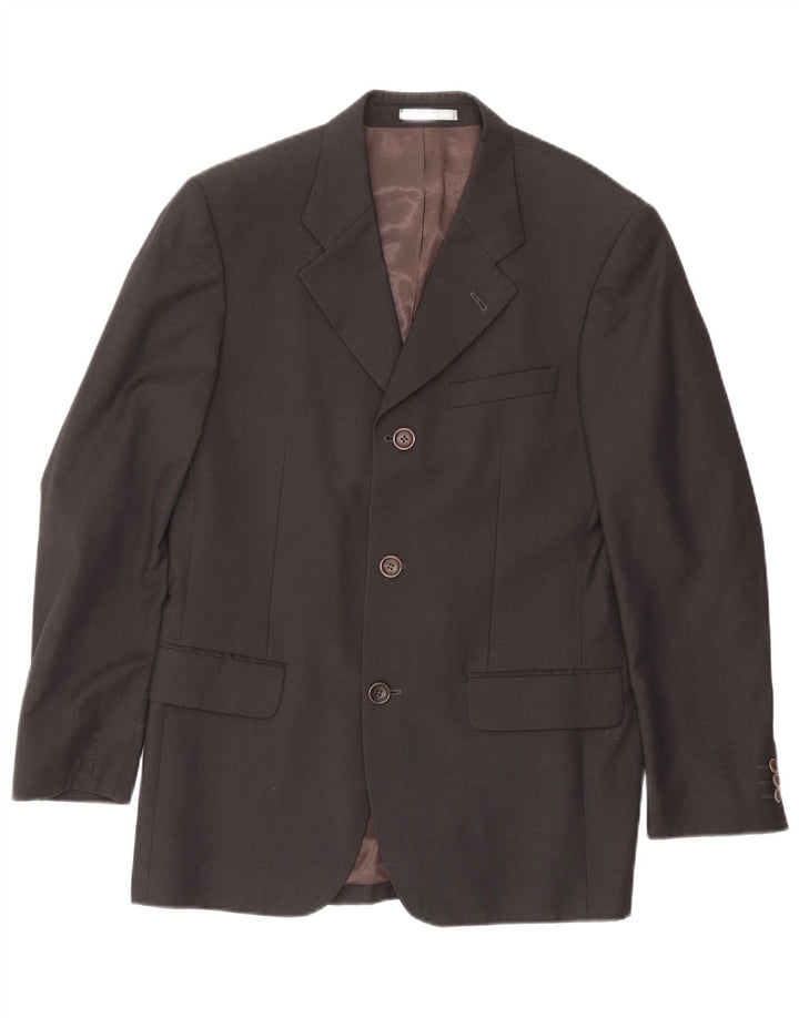 Męska marynarka zapinana na 3 guziki KENZO IT 48 Średni granatowy wełniany