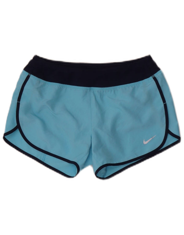 Spodenki sportowe Nike dziewczęce Dri Fit 10-11 lat, średni niebieski, blok kolorów