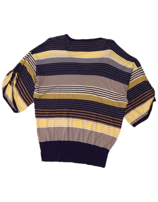 Sweter Marks & Spencer Damski Autograph z dekoltem w kształcie litery V, UK 20 2XL Granatowy