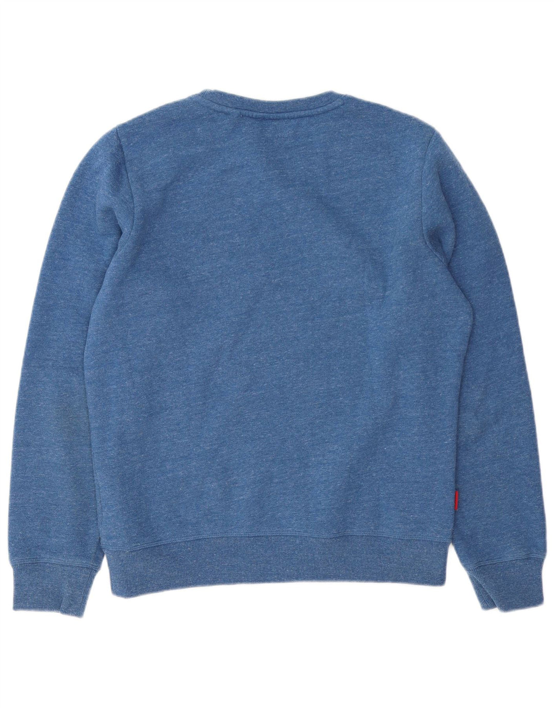 Męski sweter Superdry z dużą niebieską bawełnianą plamką