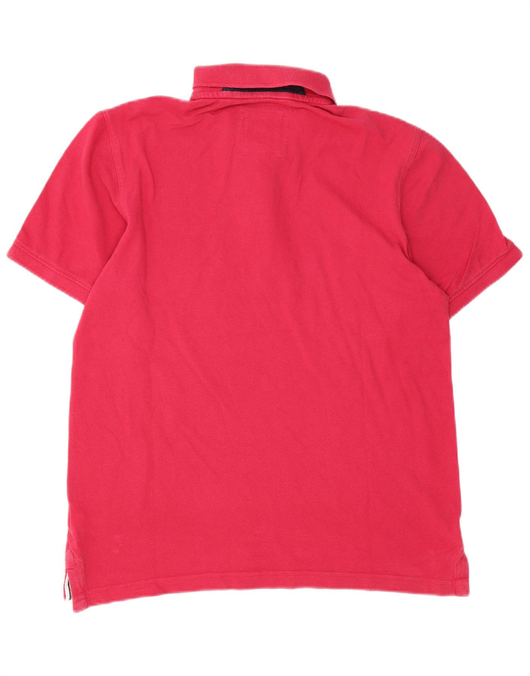 Męska koszulka polo Crew Clothing Średnioróżowa, bawełniana