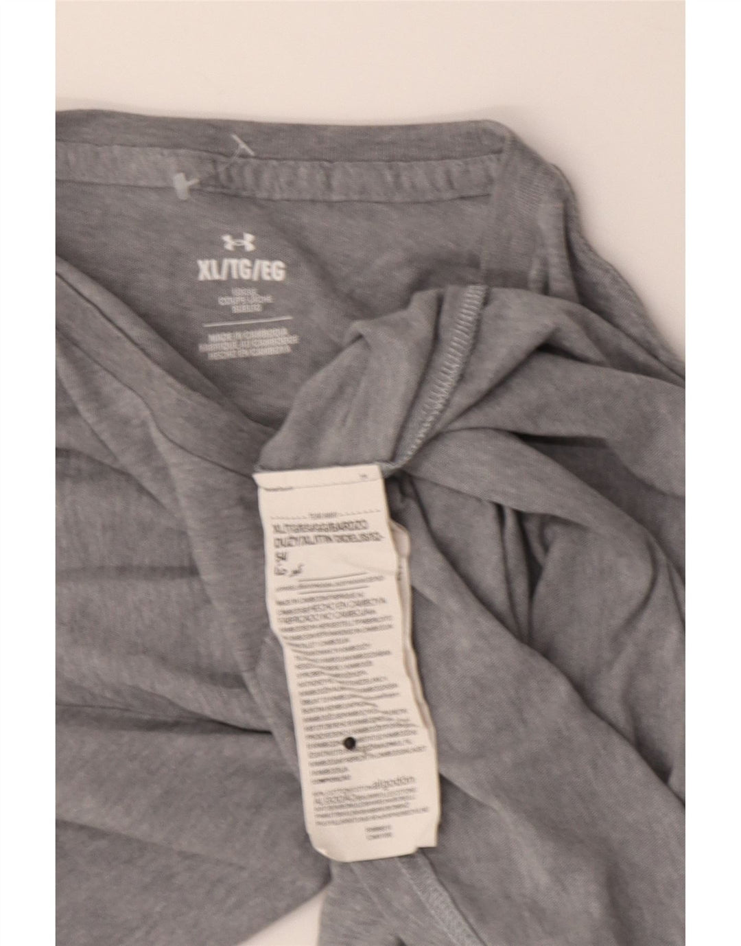 Męska koszulka t-shirt Under Armour XL, szara, nakrapiana bawełna