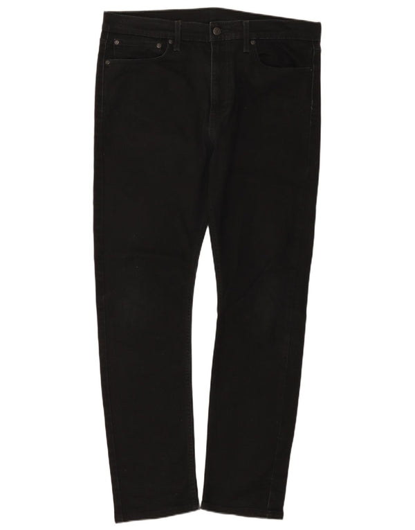 Damskie jeansy Levi's Slim W36 L31 Czarna bawełna