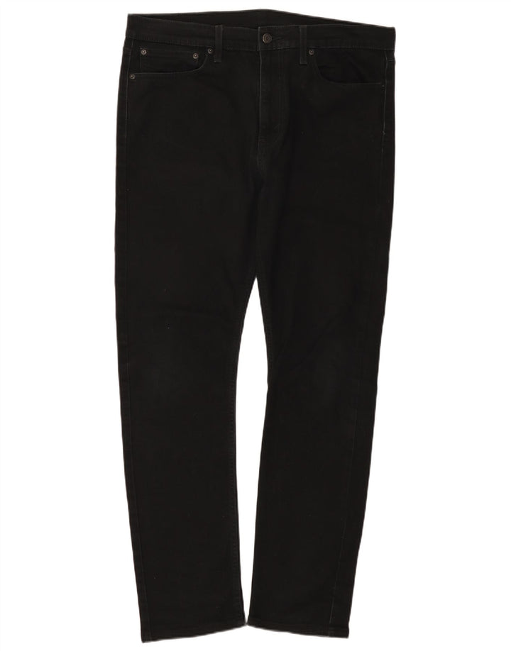 Damskie jeansy Levi's Slim W36 L31 Czarna bawełna