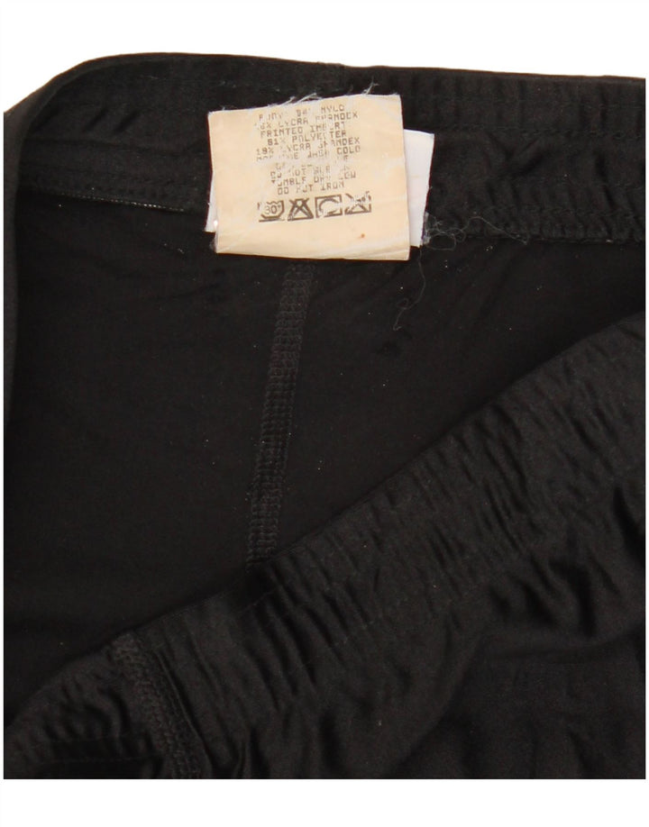 Damskie legginsy Reebok UK 12, poliester w kolorze średniej czerni