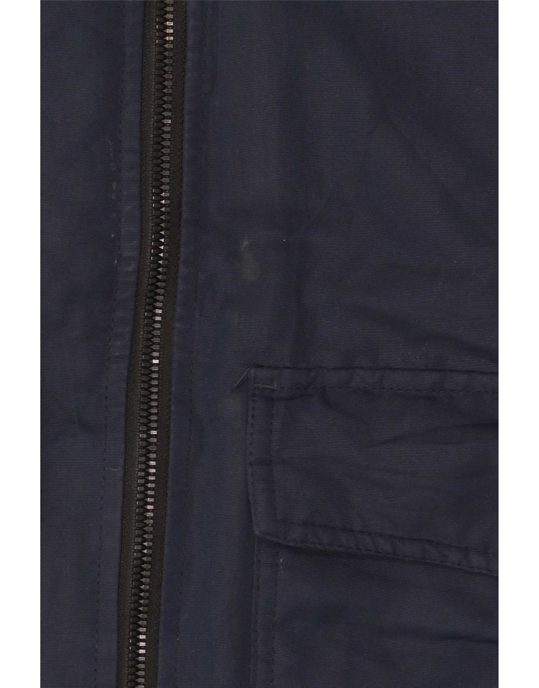 Chłopięcy, ocieplany płaszcz z kapturem Jack & Jones, 13-14 lat, granatowy, poliester