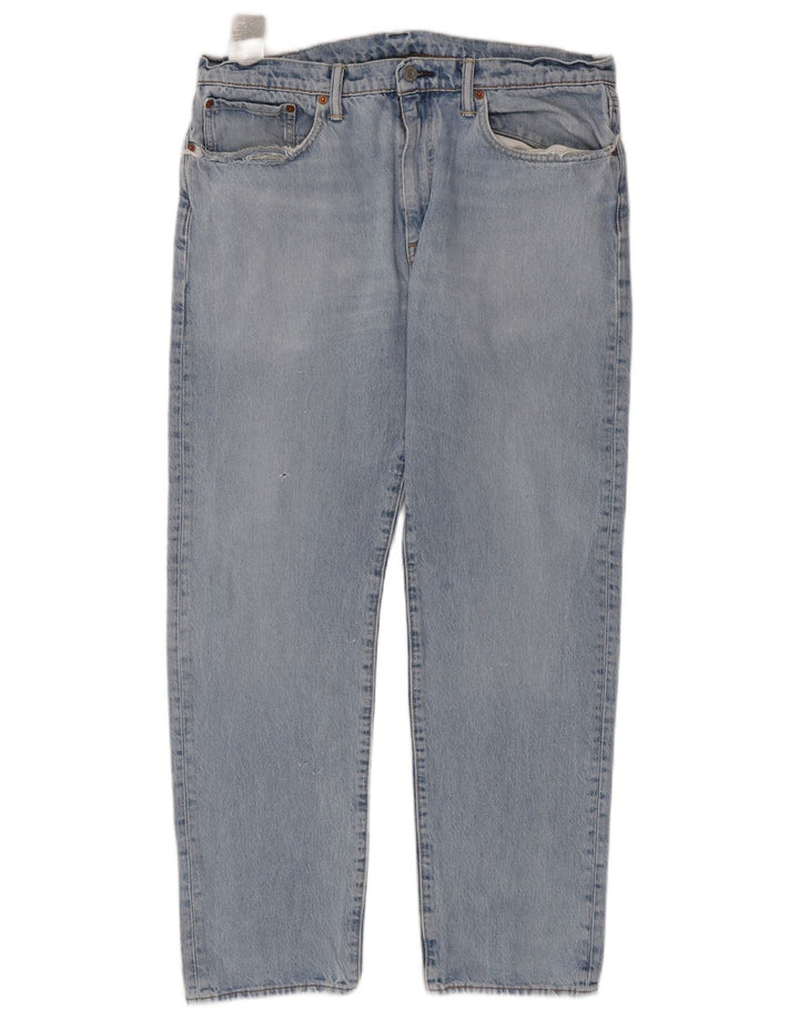 Męskie jeansy Levi's 502 Tapered W36 L32 Niebieskie bawełniane