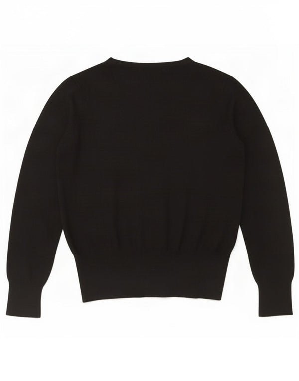 Sweter damski Marks & Spencer UK 12, średni czarny, wiskoza