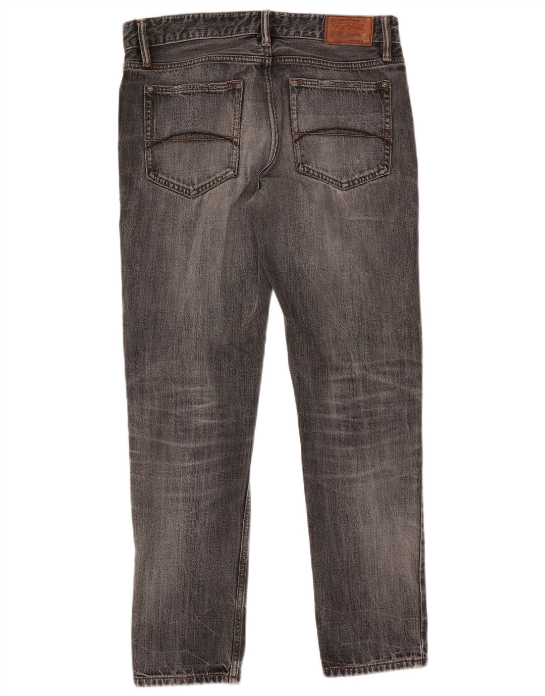 Damskie jeansy slim fit FAT FACE W30 L29 Szara bawełna