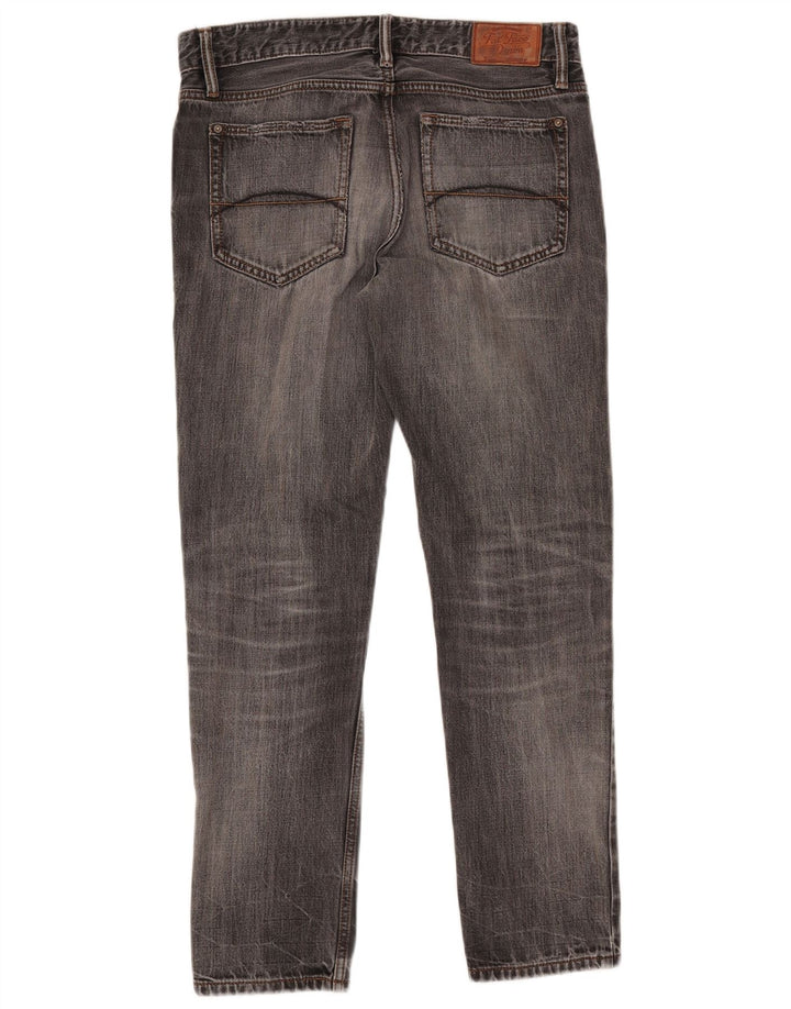 Damskie jeansy slim fit FAT FACE W30 L29 Szara bawełna