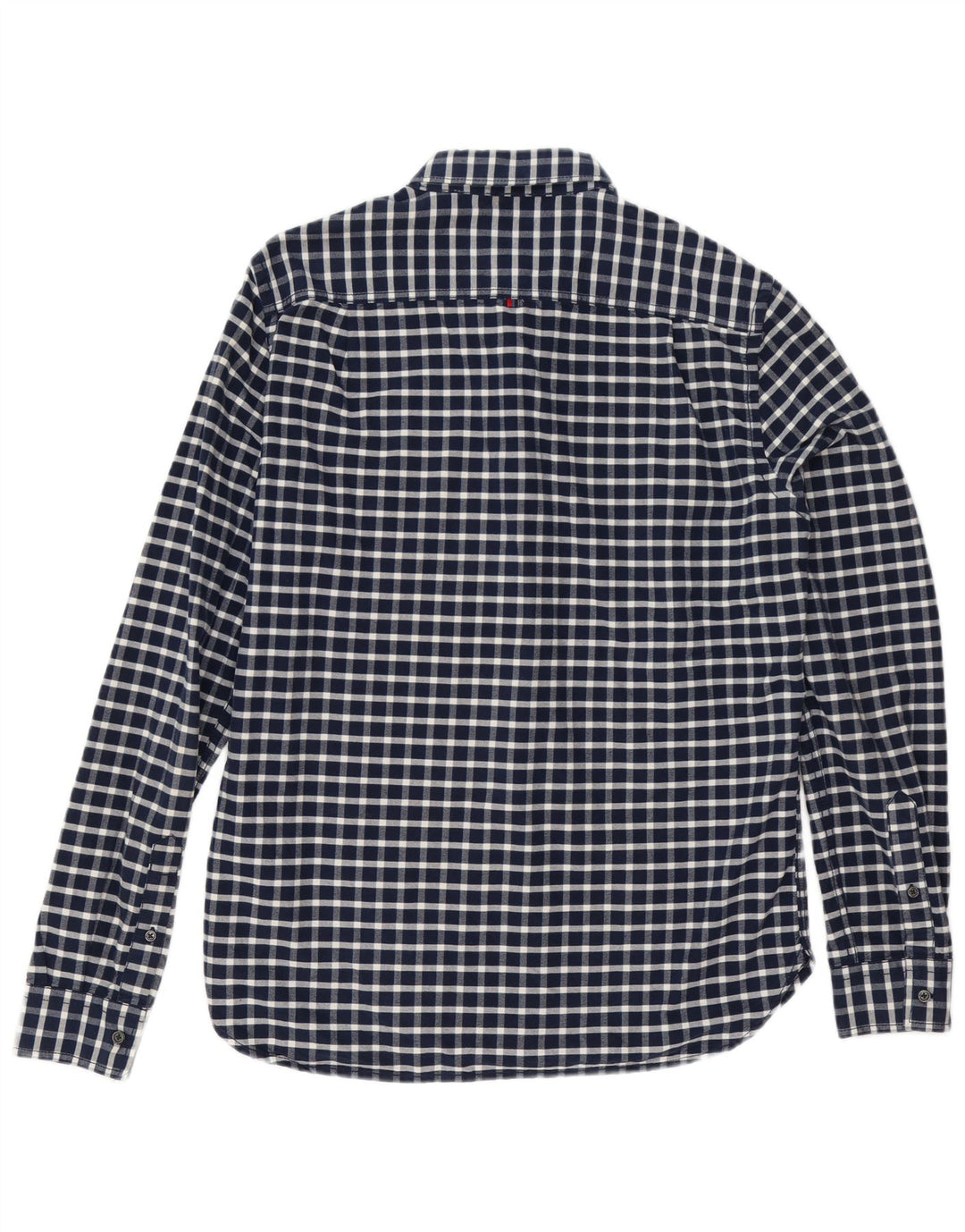 Koszula męska Superdry, duża, bawełniana, granatowa w kratkę