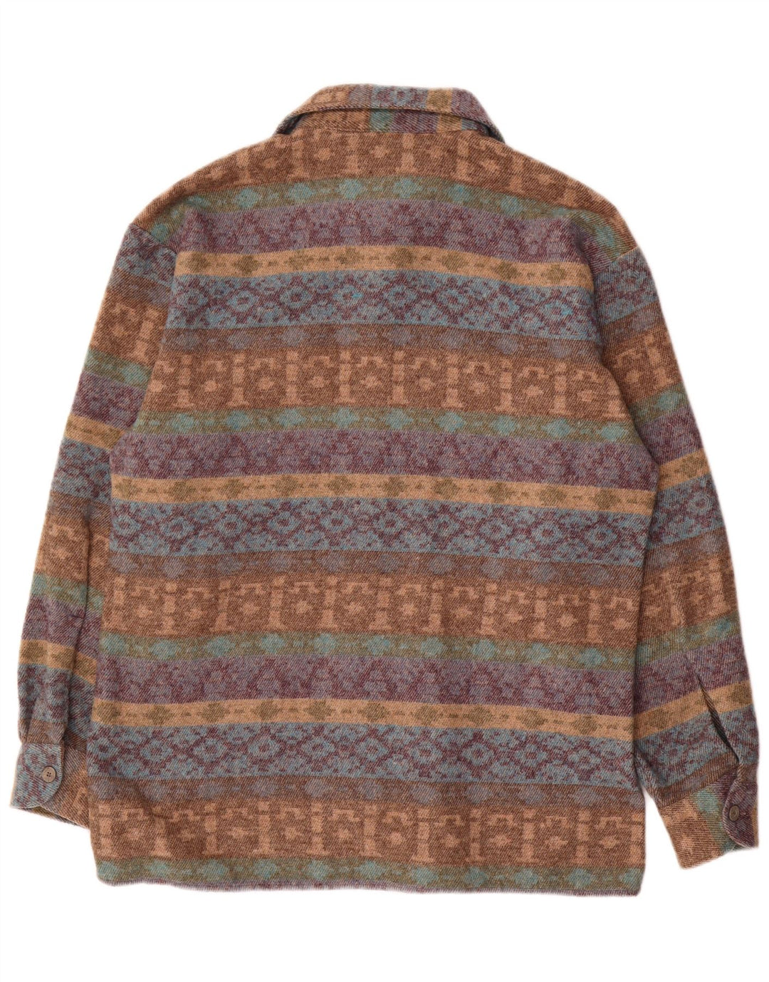Męska koszula flanelowa Club D'Amingo rozmiar 38/40 Średnia wielokolorowa Fair Isle