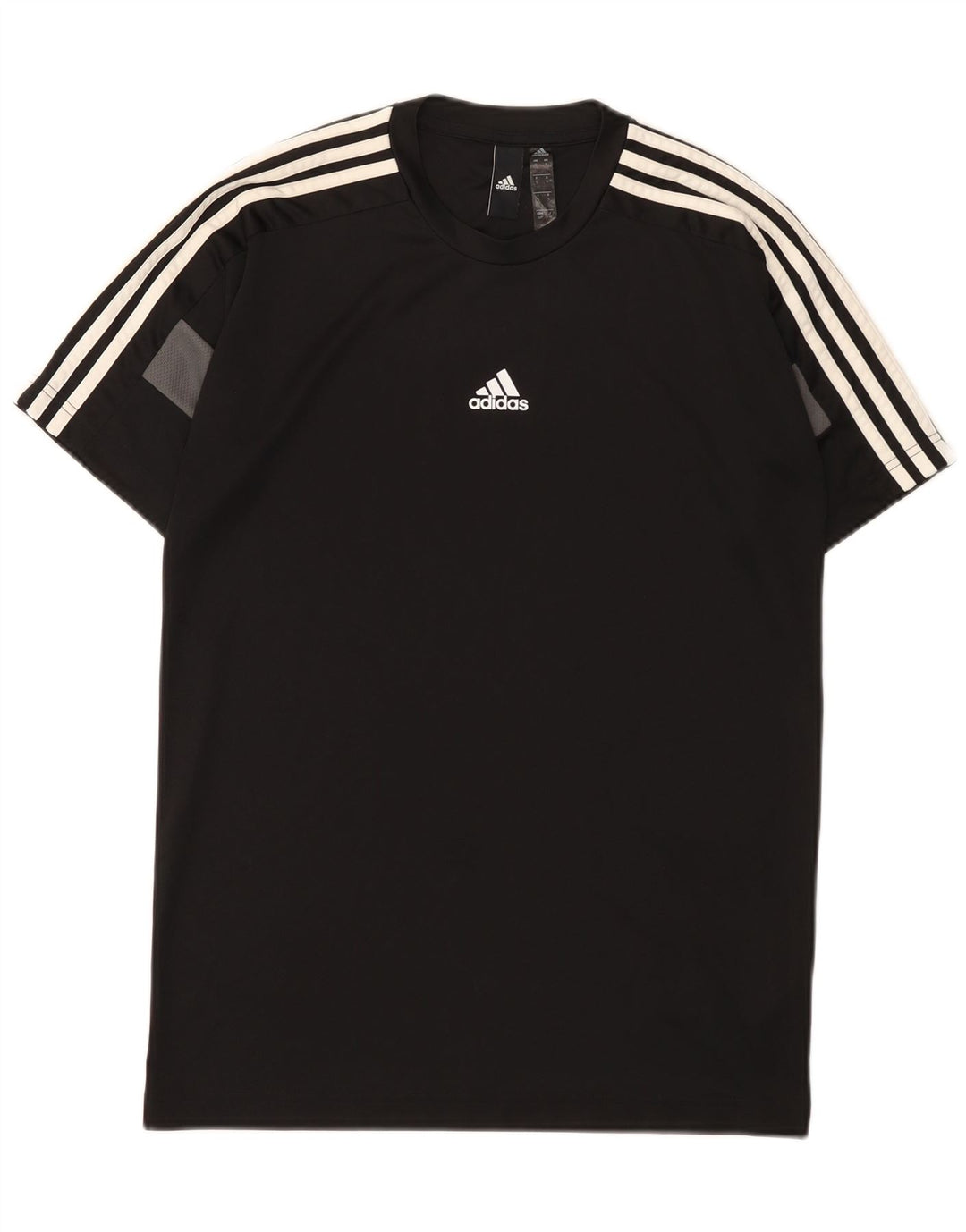 Męska koszulka Adidas Aeroready Top, mała, czarna, z poliestru z blokami kolorów