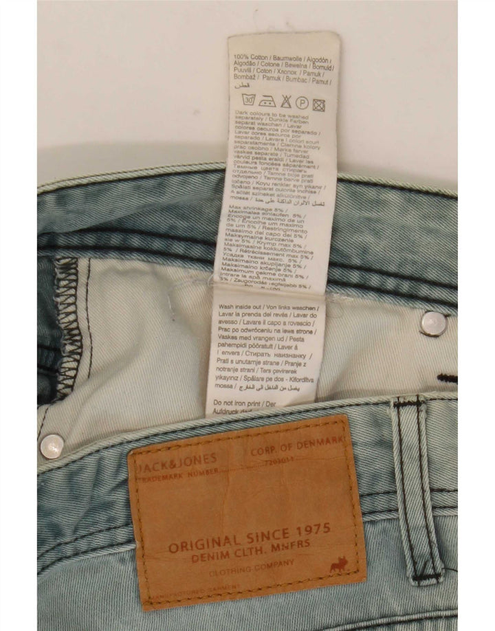 Męskie jeansy Jack & Jones Tim Slim W36 L34 Niebieska bawełna