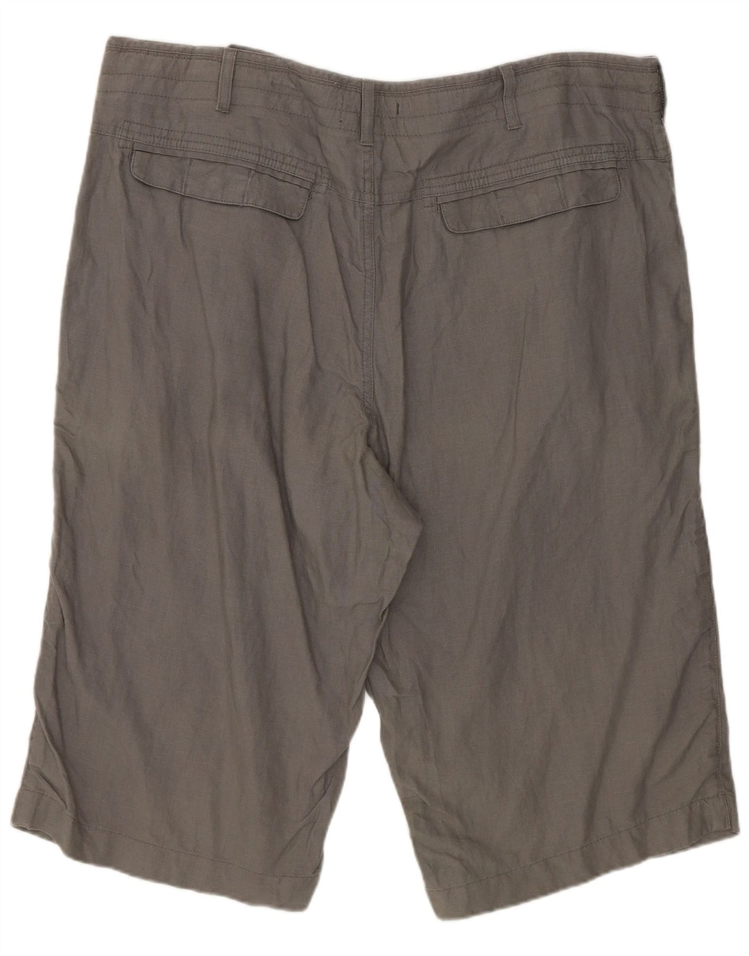 Męskie spodenki Chino Marks & Spencer W38 XL, szare, lniane