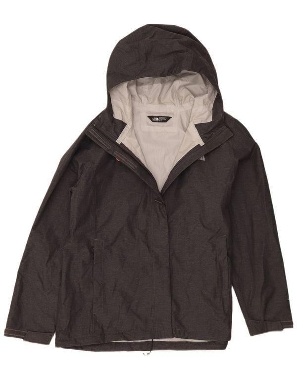 Damska kurtka przeciwdeszczowa z kapturem The North Face UK 18 XL, szara