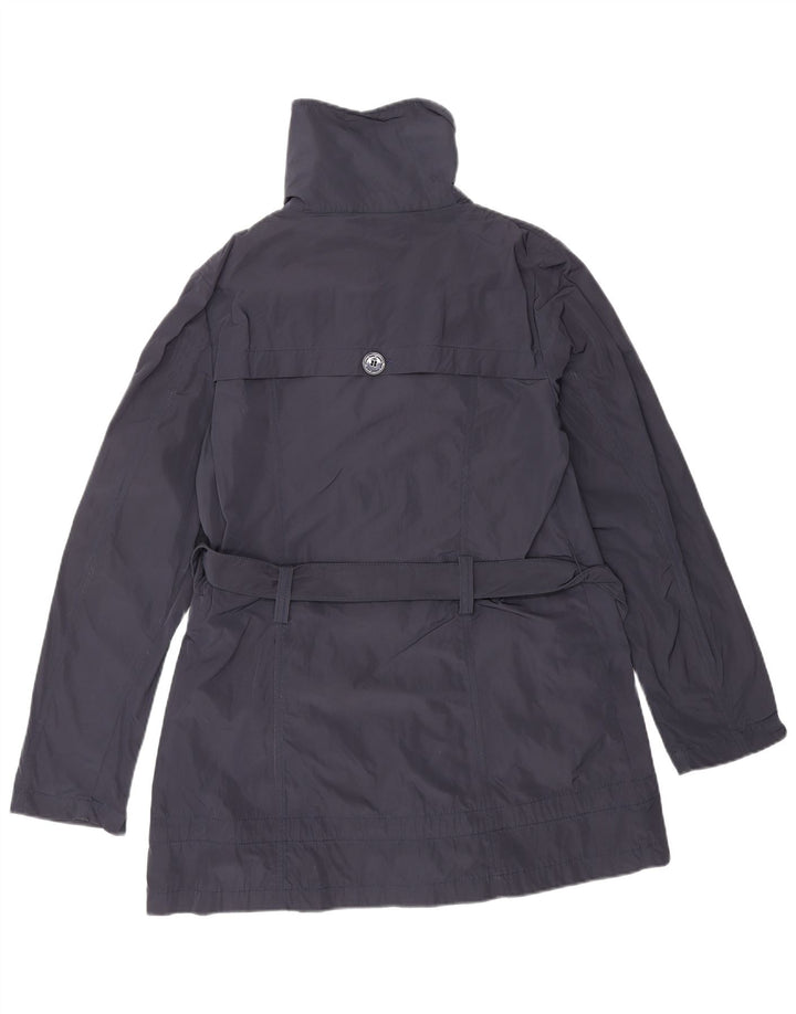 ARMANI JEANS Damski trencz US 6, średni granatowy poliester