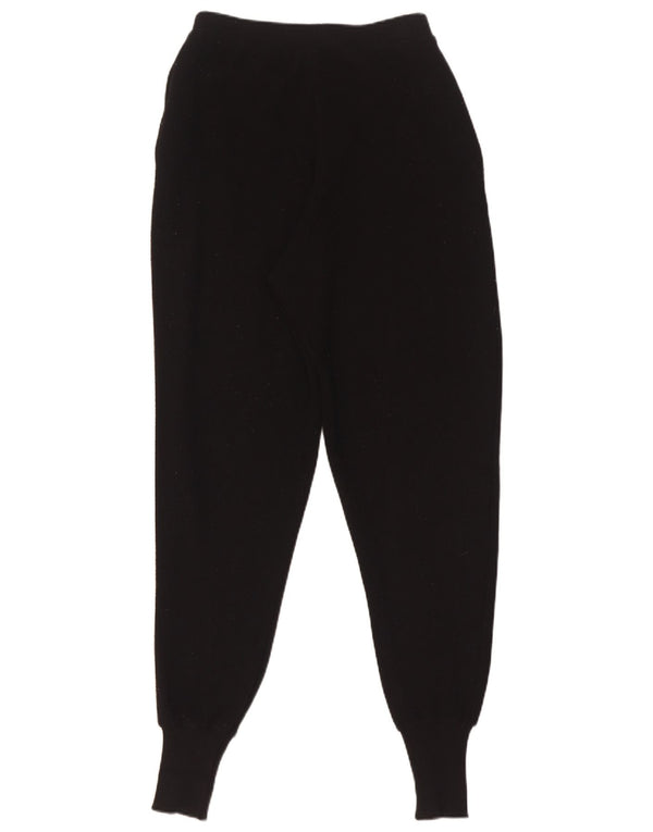 Damskie dzianinowe spodnie dresowe Zara Joggers UK 10 Small Black