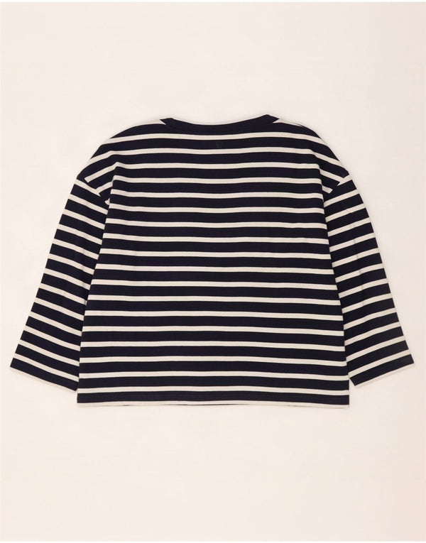 Damski top weekendowy Max Mara z rękawem 3/4, UK 14, średni granatowy, morski