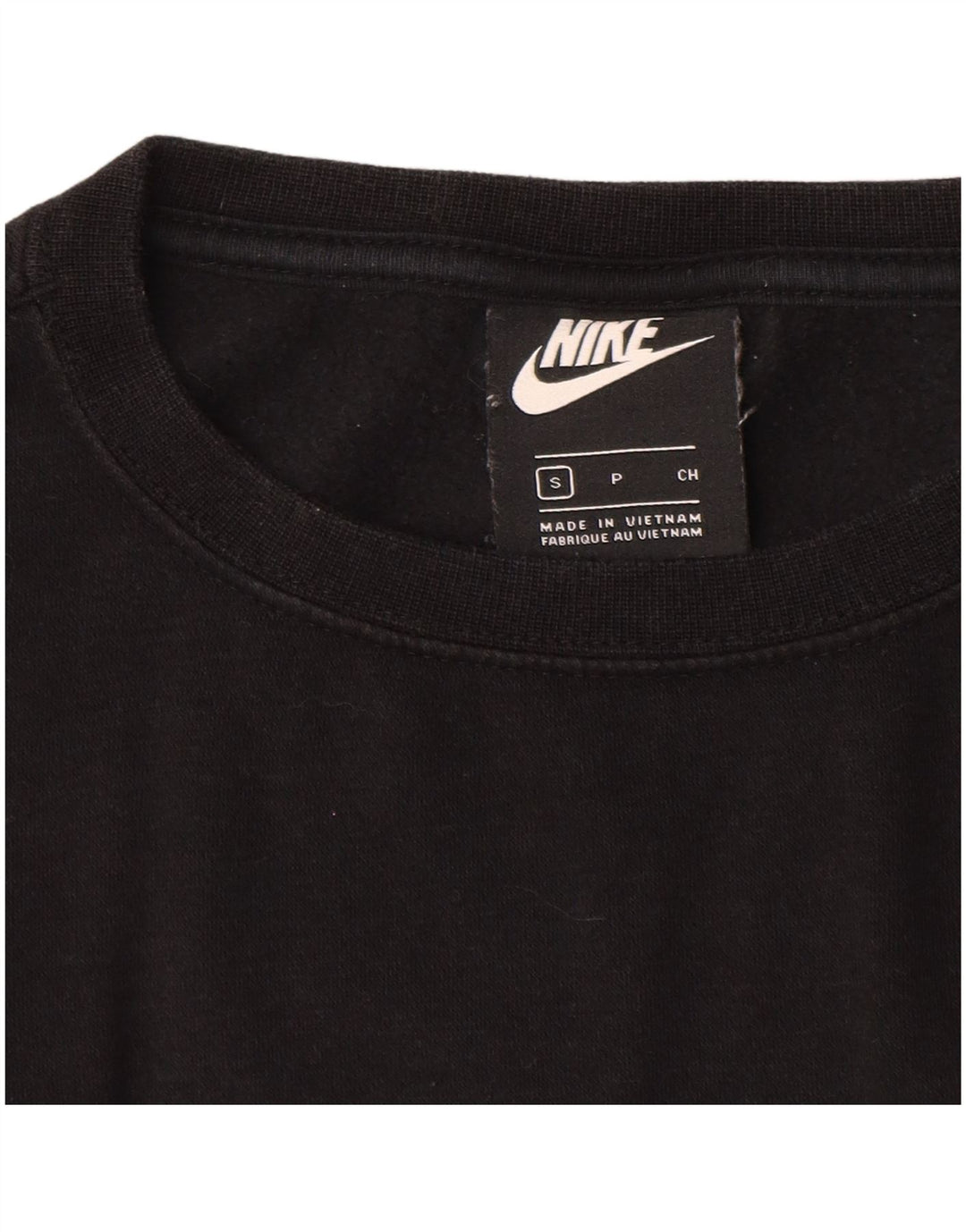 Damska bluza oversize NIKE z grafiką UK 10, mała czarna