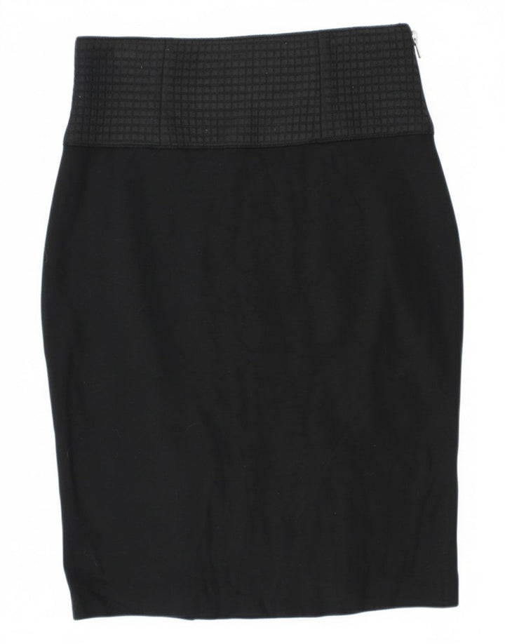 Damska spódnica ołówkowa Pinko UK 12 Medium W28 Czarna wiskoza