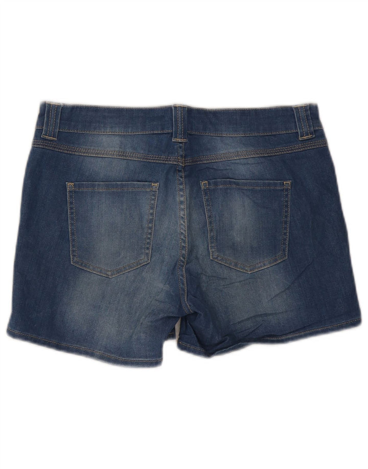 Damskie spodenki jeansowe Oasis UK 10 Small W32 Niebieskie bawełniane