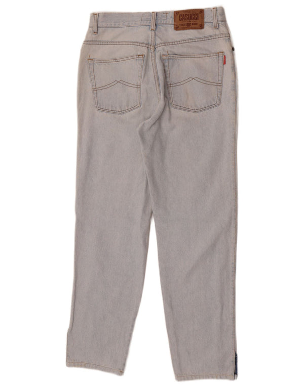 Damskie jeansy Cassuci Graphic Straight W28 L28 Niebieskie