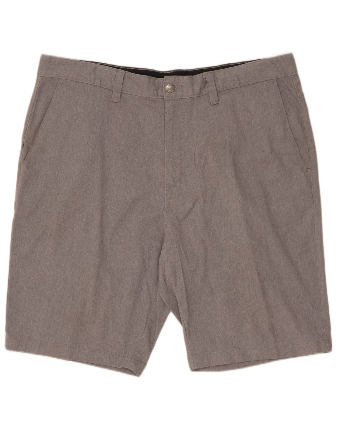 Męskie spodenki chino Volcom W38 XL, szara bawełna